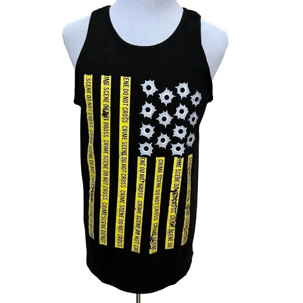 Hipstar NWOT Black Graphic Tank Top Men L